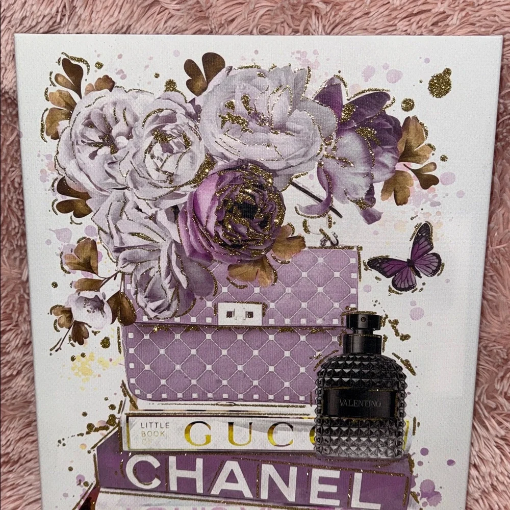 Luxury Inspired Canvas Painting